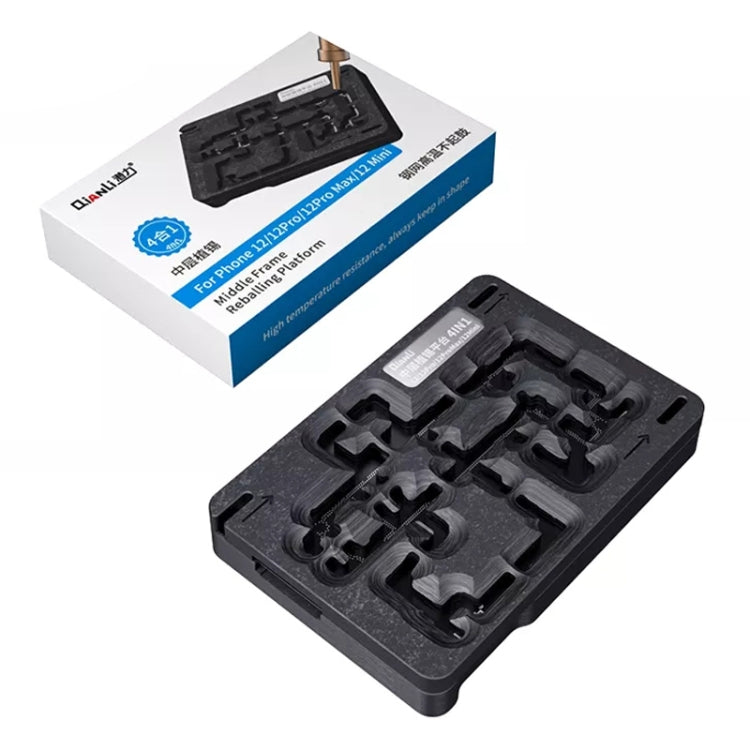 Qianli 4 in 1 Middle Frame Reballing Platform For iPhone 12 / 12 Pro / 12 Mini / 12 Pro Max - free shipping - PMC TechLife - Order now!