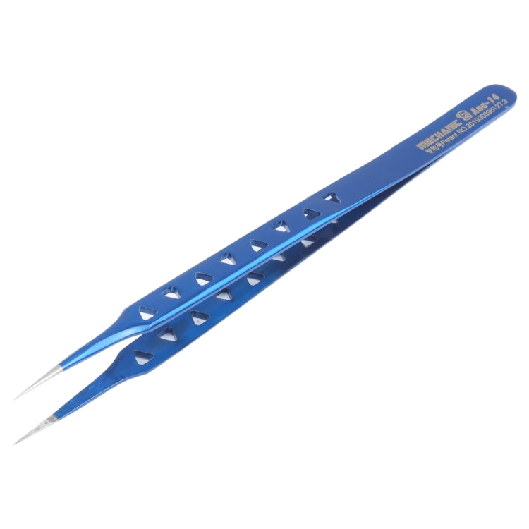 Mechanic Aac-14 Straight Precision Stainless Steel Tweezers - Tweezers by MECHANIC | Online Shopping South Africa | PMC TechLife | Buy Now Pay Later Mobicred