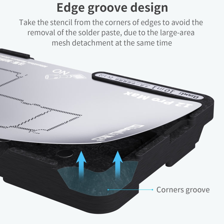 Qianli 10 in 1 Middle Frame Reballing Platform For iPhone X / XS / XS Max / 11 / 11 Pro / 11 Pro Max / 12 / 12 Pro / 12 mini / 12 Pro Max - Repair Platform by QIANLI | Online Shopping South Africa | PMC TechLife | Buy Now Pay Later Mobicred