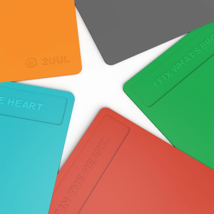 2UUL Heat Resisting Silicone Pad, Size: 40 x 28cm (Blue) - Working Mat by 2UUL | Online Shopping South Africa | PMC TechLife | Buy Now Pay Later Mobicred