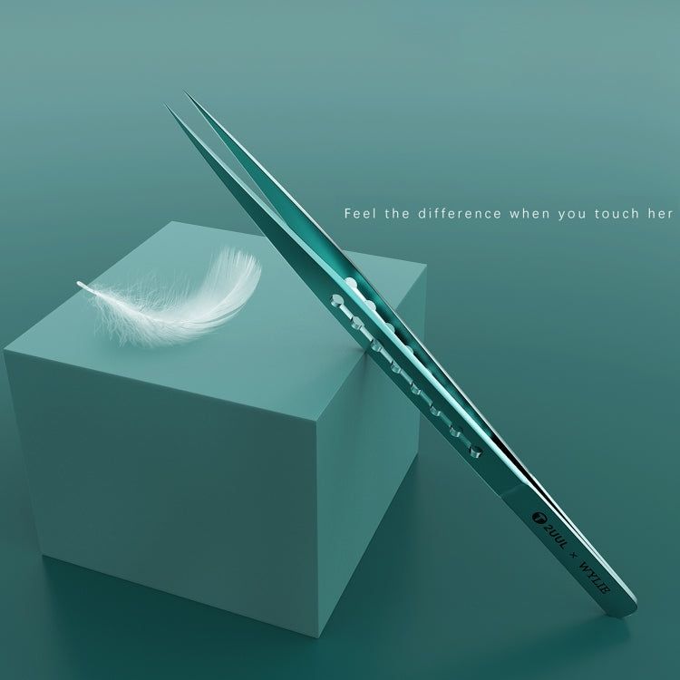 2UUL & WYLIE Ti11 Titanium Alloy Straight Tip Tweezers - free shipping - PMC TechLife - Order now!