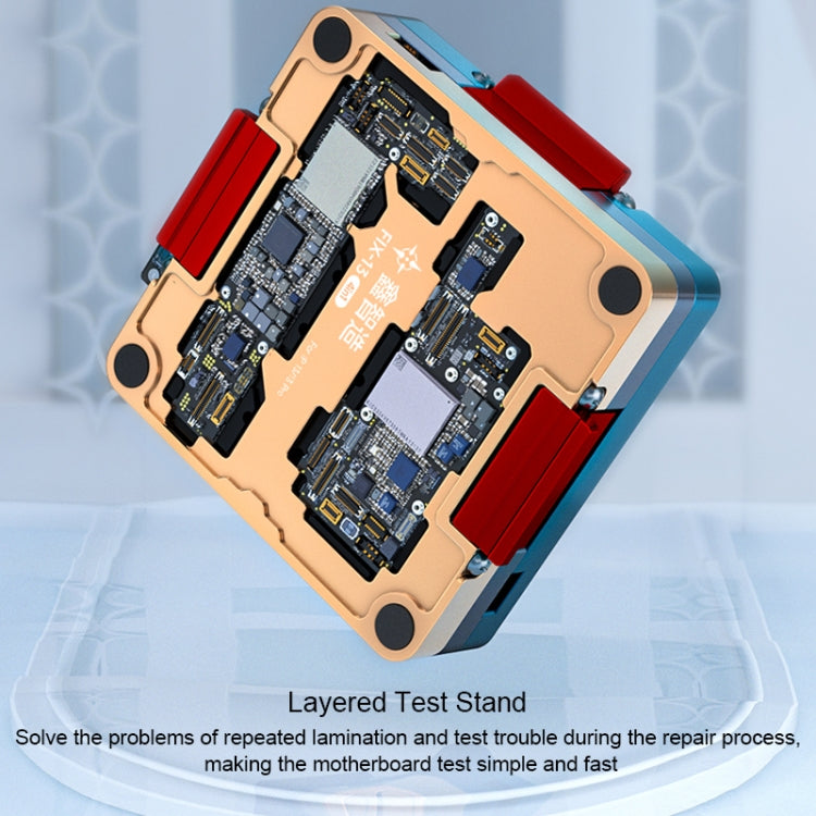FIX-13 Layered Test Frame Motherboard Test Stand Fixture For iPhone 13 / 13 mini / 13 Pro / 13 Pro Max - Repair Platform by PMC TechLife | Online Shopping South Africa | PMC TechLife