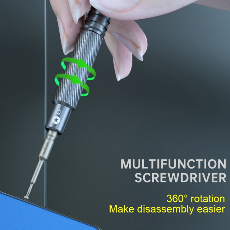 MECHANIC&XILI META Y 6 in 1 Alloy Magnetic Screwdriver Set for Mobile Phone Repair - free shipping - PMC TechLife - Order now!