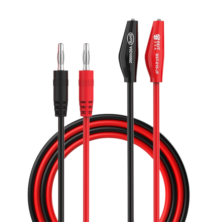 BEST BST-010-JP 2000V 20A Superconducting Alligator Clip Test Lead - Digital Multimeter by BEST | Online Shopping South Africa | PMC TechLife | Buy Now Pay Later Mobicred