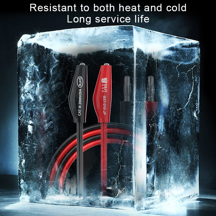 BEST BST-010-JP 2000V 20A Superconducting Alligator Clip Test Lead - Digital Multimeter by BEST | Online Shopping South Africa | PMC TechLife | Buy Now Pay Later Mobicred