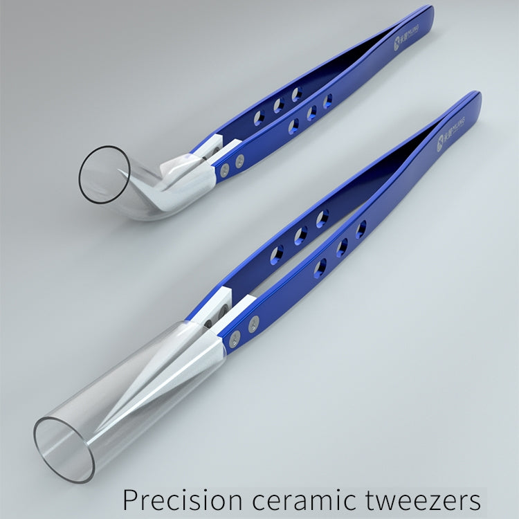 Mijing Antistatic Precision Diamagnetism Tweezers(Curved) - free shipping - PMC TechLife - Order now!