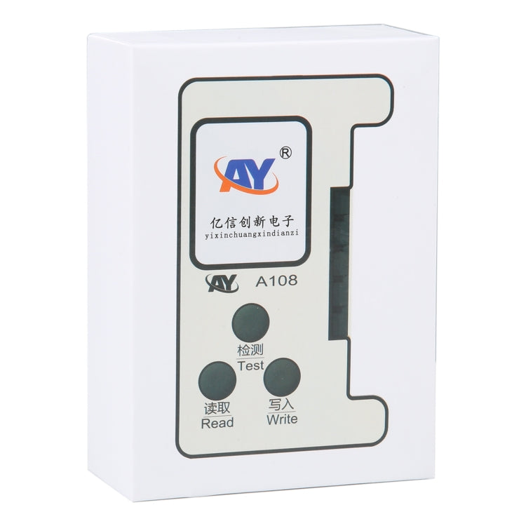 AY A108 Multi-function Dot Matrix Battery Repair Programmer for iPhone 8-14 Pro Max - Test Tools by PMC TechLife | Online Shopping South Africa | PMC TechLife