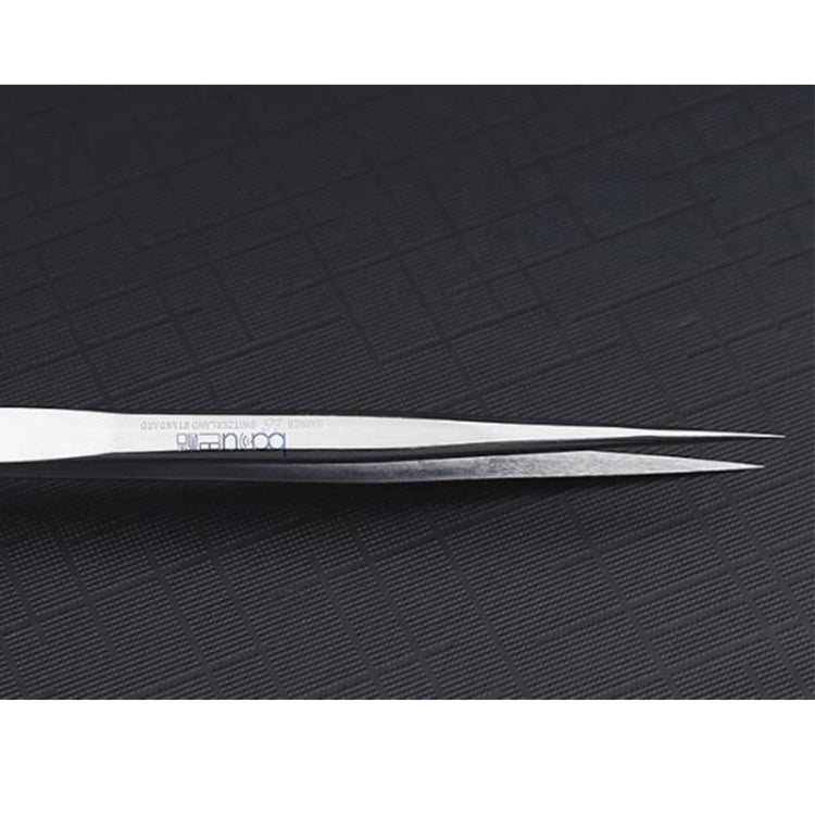 BAKU BA-i6-SS-sa Stainless Steel Straight Tweezers - Tweezers by BAKU | Online Shopping South Africa | PMC TechLife