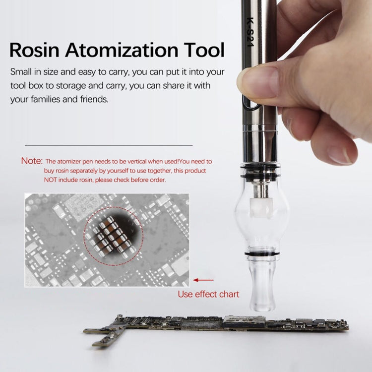Kaisi K-S21 Rosin Pen Rosin Atomization Machine Short Circuit Detector(Silver) - Others by Kaisi | Online Shopping South Africa | PMC TechLife | Buy Now Pay Later Mobicred