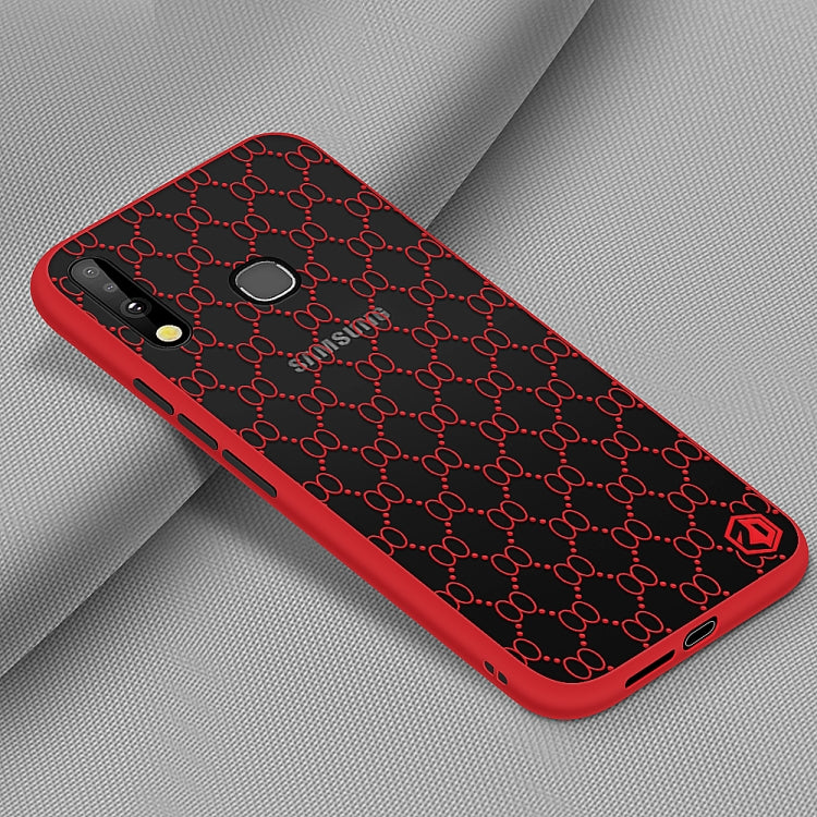 For Samsung Galaxy A70E PINWUYO Series 2 Generation PC + TPU Waterproof and Anti-drop All-inclusive Protective Case(Red) - Galaxy Phone Cases by PINWUYO | Online Shopping South Africa | PMC TechLife | Buy Now Pay Later Mobicred