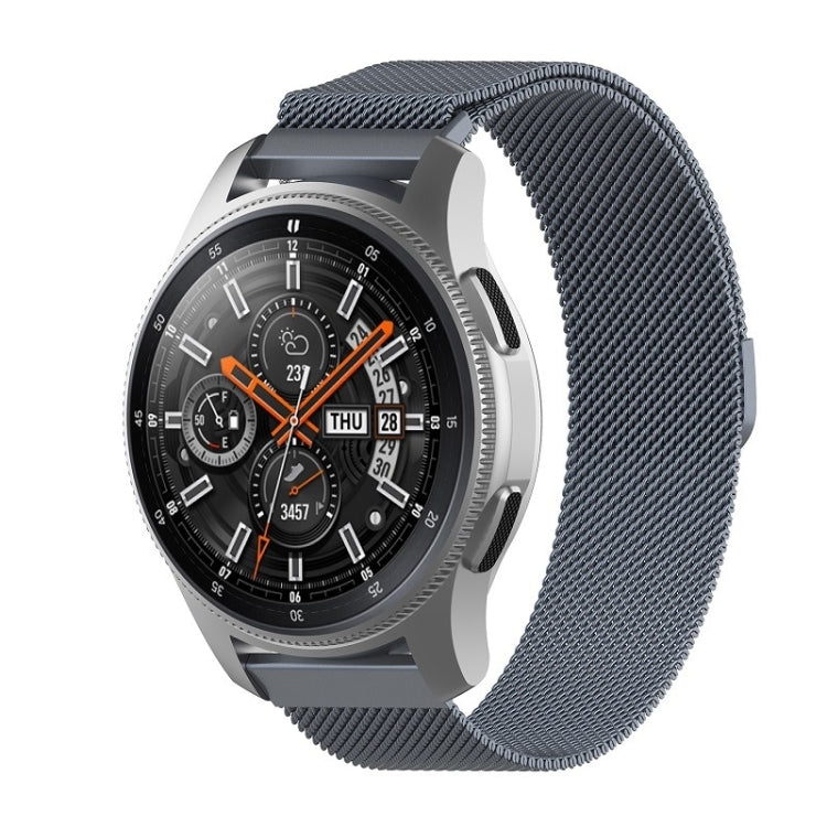 18mm Milan Stainless Steel Mesh Watch Band(Gray) - Watch Bands by PMC TechLife | Online Shopping South Africa | PMC TechLife | Buy Now Pay Later Mobicred