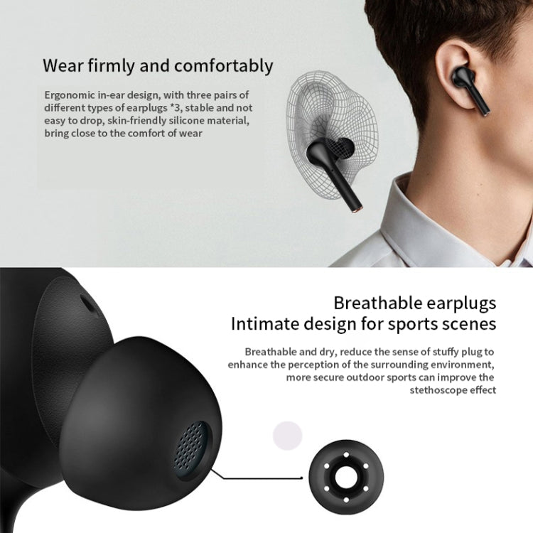 J3 Pro TWS Hifi Wireless Bluetooth 5.2 Earphone LED Display Waterproof Sports Gaming Headset Noise Earbuds(Black) - TWS Earphone by PMC TechLife | Online Shopping South Africa | PMC TechLife