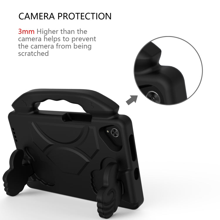 For Huawei MatePad T 8 2020 EVA Shockproof Protective Case with Thumb Holder(Black) - Huawei by PMC TechLife | Online Shopping South Africa | PMC TechLife | Buy Now Pay Later Mobicred