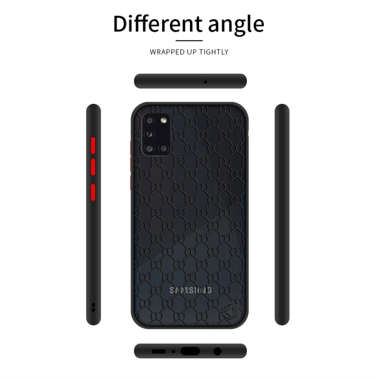 For Samsung Galaxy A31 PINWUYO Series 2 Generation PC + TPU Waterproof and Anti-drop All-inclusive Protective Case(White) - Galaxy Phone Cases by PINWUYO | Online Shopping South Africa | PMC TechLife | Buy Now Pay Later Mobicred