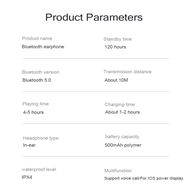 T&G TG905 TWS Bluetooth Earphone Wireless Sport Headphone 5D Stereo Headsets with LED Display & Charging Box - TWS Earphone by T&G | Online Shopping South Africa | PMC TechLife | Buy Now Pay Later Mobicred