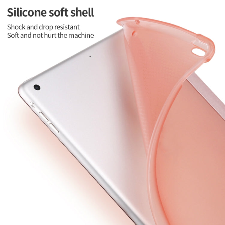 For iPad mini 5 / mini 4 / mini 3 / mini 2 / mini 3-folding Litchi Texture Horizontal Flip PU Leather + Shockproof TPU Case with Holder & Pen Slot(Red) - iPad mini (2019) / mini 5 Cases by PMC TechLife | Online Shopping South Africa | PMC TechLife | Buy Now Pay Later Mobicred