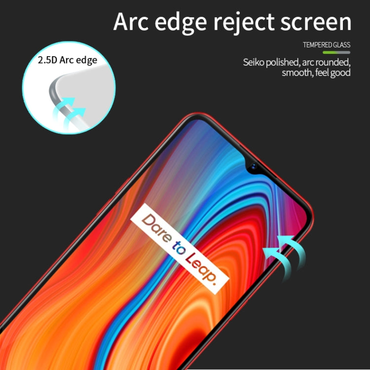 For OPPO Realme 6i / C3 PINWUYO 9H 2.5D Full Screen Tempered Glass Film(Black) - free shipping - PMC TechLife - Order now!