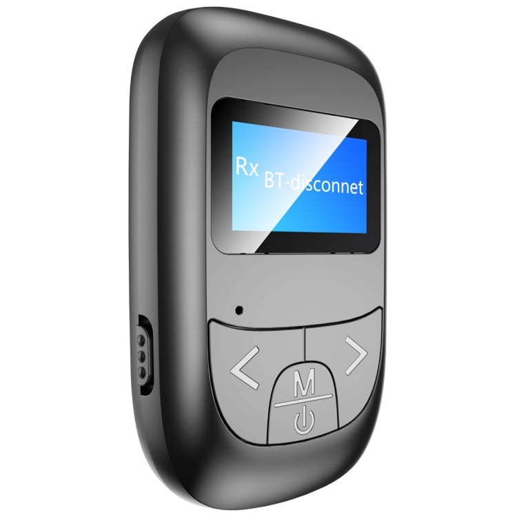 T14 2 in 1 Bluetooth Adapter Car Hands-free Call Bluetooth Receiver Transmitter with LCD Digital Display - Audio Receiver Transmitter by PMC TechLife | Online Shopping South Africa | PMC TechLife