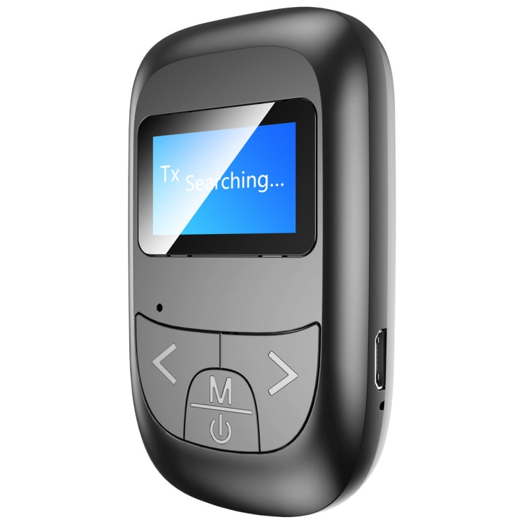 T14 2 in 1 Bluetooth Adapter Car Hands-free Call Bluetooth Receiver Transmitter with LCD Digital Display - Audio Receiver Transmitter by PMC TechLife | Online Shopping South Africa | PMC TechLife