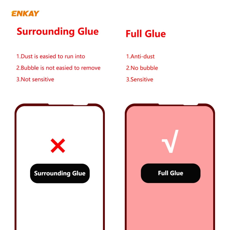 For Huawei P40 Lite ENKAY Hat-Prince Full Glue 0.26mm 9H 2.5D Tempered Glass Full Coverage Film - Huawei Tempered Glass by ENKAY | Online Shopping South Africa | PMC TechLife | Buy Now Pay Later Mobicred