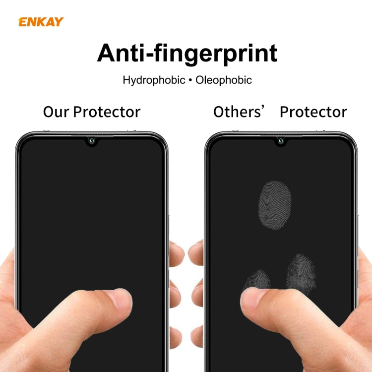 For Xiaomi Mi 10 Lite /Redmi 10X 5G 10 PCS ENKAY Hat-Prince Full Glue 0.26mm 9H 2.5D Tempered Glass Full Coverage Film -  by ENKAY | Online Shopping South Africa | PMC TechLife | Buy Now Pay Later Mobicred