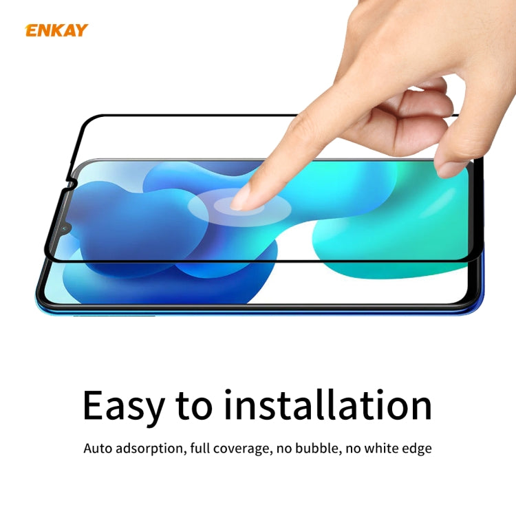 For Xiaomi Mi 10 Lite /Redmi 10X 5G 10 PCS ENKAY Hat-Prince Full Glue 0.26mm 9H 2.5D Tempered Glass Full Coverage Film -  by ENKAY | Online Shopping South Africa | PMC TechLife | Buy Now Pay Later Mobicred