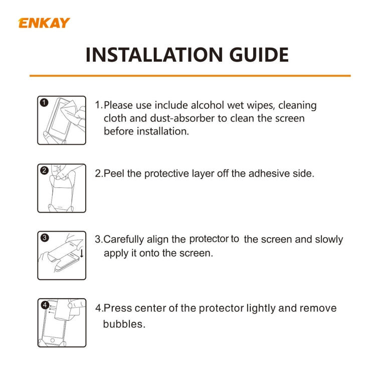 For Samsung Galaxy Note20 2pcs ENKAY Full Glue 0.2mm 9H 2.5D Tempered Glass Full Film, Support Fingerprint Unlock - Galaxy Tempered Glass by ENKAY | Online Shopping South Africa | PMC TechLife | Buy Now Pay Later Mobicred