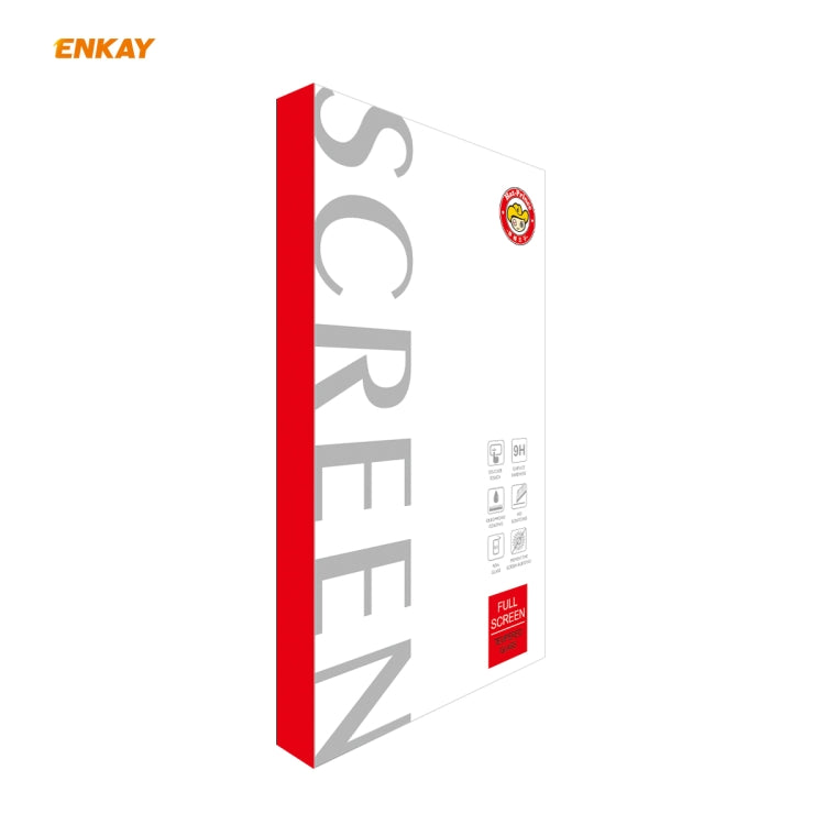 For Xiaomi Redmi Note 9S/Note 9 Pro 2 PCS ENKAY Hat-Prince 0.26mm 9H 6D Curved Full Screen Eye Protection Green Film Tempered Glass Protector -  by ENKAY | Online Shopping South Africa | PMC TechLife | Buy Now Pay Later Mobicred