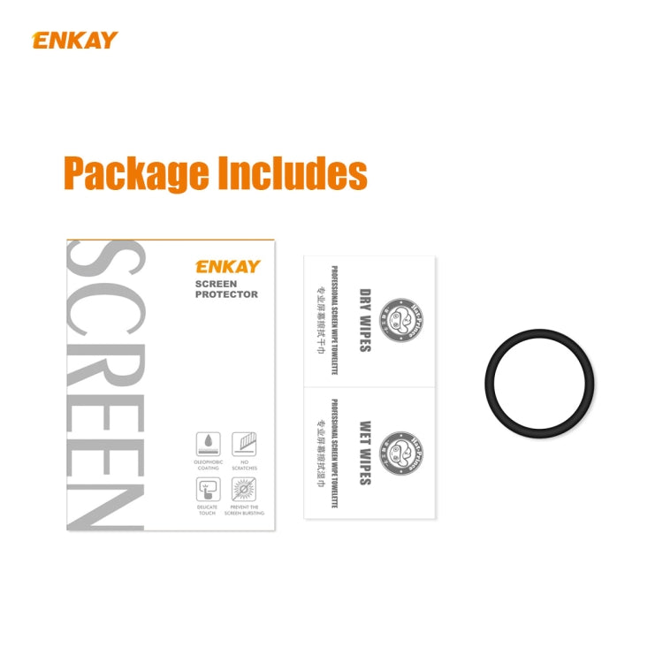 For Huawei Watch GT 2e 46mm ENKAY Hat-Prince 3D Full Screen Soft PC Edge + PMMA HD Screen Protector Film(Without Scale) - Screen Protector by ENKAY | Online Shopping South Africa | PMC TechLife | Buy Now Pay Later Mobicred