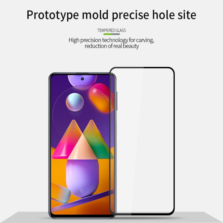 For Samsung Galaxy M31S PINWUYO 9H 2.5D Full Screen Tempered Glass Film(Black) - free shipping - PMC TechLife - Order now!