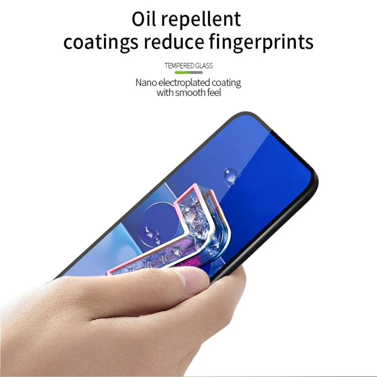 For ASUS Zenfone7 / ZS670KL PINWUYO 9H 2.5D Full Screen Tempered Glass Film(Black) - ASUS Tempered Glass by PINWUYO | Online Shopping South Africa | PMC TechLife | Buy Now Pay Later Mobicred