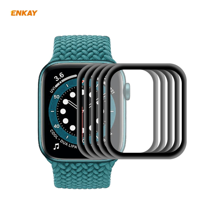 For Apple Watch 6/5/4/SE 44mm 5 PCS ENKAY Hat-Prince 3D Full Screen Soft PC Edge + PMMA HD Screen Protector Film - free shipping - PMC TechLife - Order now!
