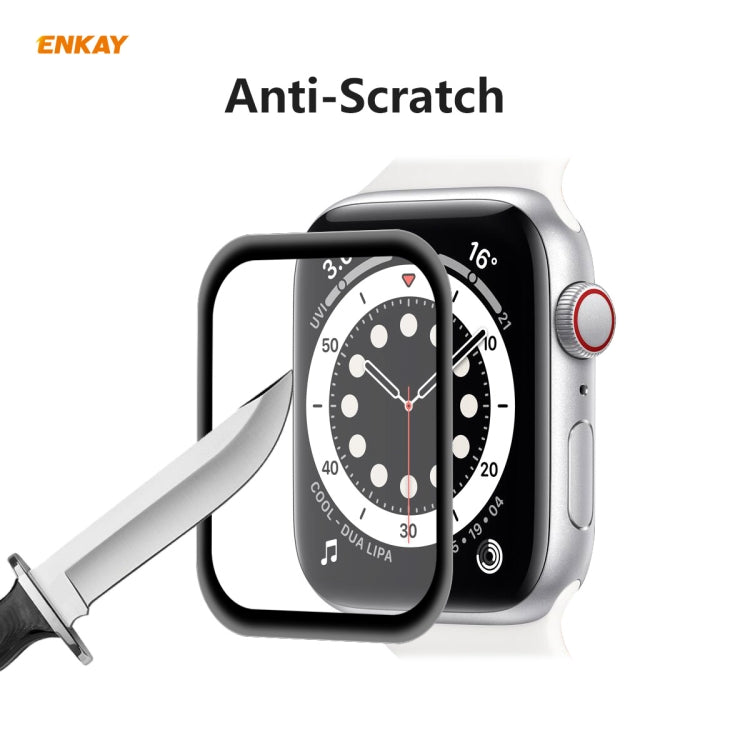 For Apple Watch 6/5/4/SE 44mm 2 PCS ENKAY Hat-Prince 3D Full Screen Soft PC Edge + PMMA HD Screen Protector Film - free shipping - PMC TechLife - Order now!