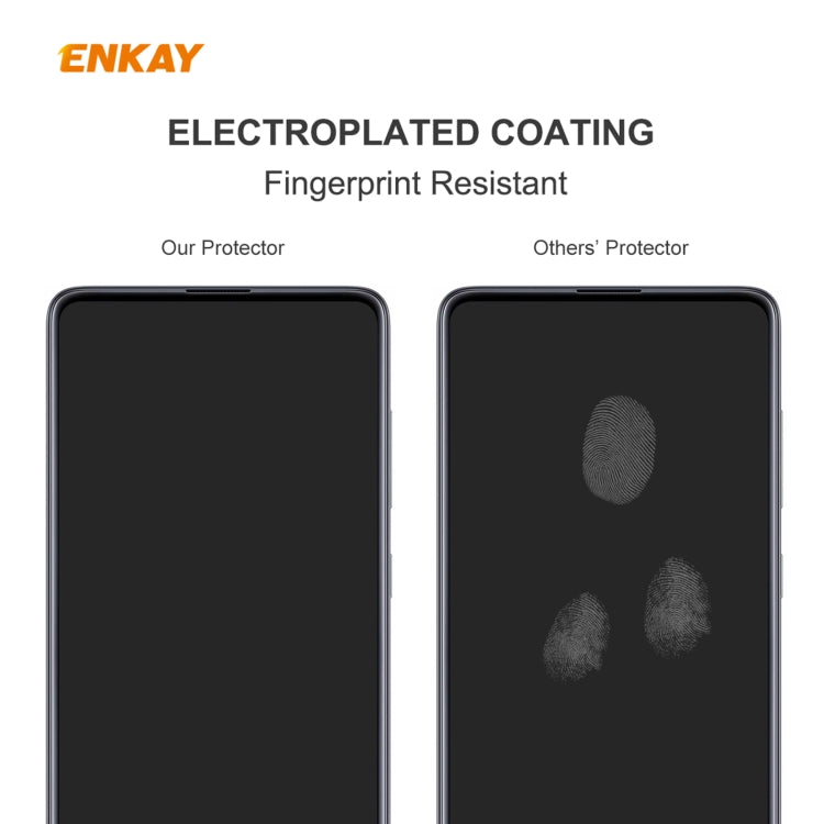 For Samsung Galaxy A42 5G ENKAY Hat-Prince 0.26mm 9H 2.5D Curved Edge Tempered Glass Film - Galaxy Tempered Glass by ENKAY | Online Shopping South Africa | PMC TechLife | Buy Now Pay Later Mobicred
