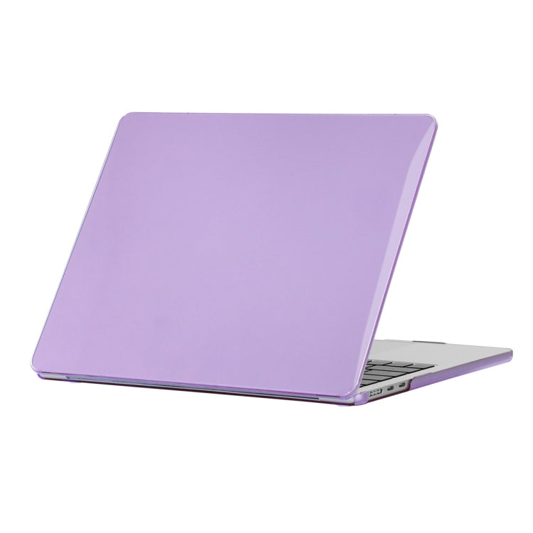 For MacBook Air 13.6 2022 A2681 ENKAY Crystal Laptop Protective Case (Light Purple) - MacBook Air Cases by ENKAY | Online Shopping South Africa | PMC TechLife