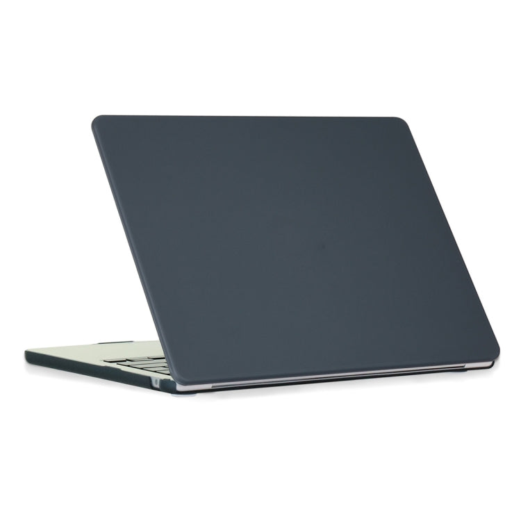 For MacBook Air 13.6 2022/2024 A2681 (M2) / A3113 (M3) ENKAY Matte Laptop Protective Case(Black) - MacBook Air Cases by ENKAY | Online Shopping South Africa | PMC TechLife | Buy Now Pay Later Mobicred