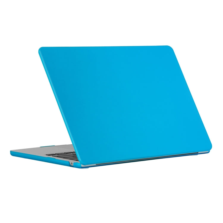 For MacBook Air 13.6 2022/2024 A2681 (M2) / A3113 (M3) A2681 ENKAY Matte Laptop Protective Case (Baby Blue) - MacBook Air Cases by ENKAY | Online Shopping South Africa | PMC TechLife | Buy Now Pay Later Mobicred