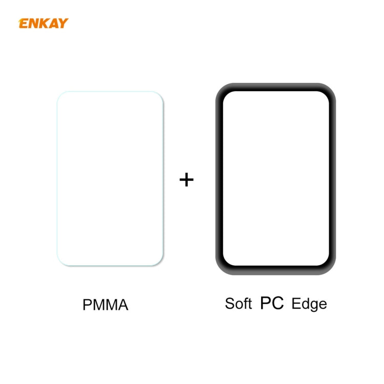 5 PCS For Huawei Honor Watch ES ENKAY Hat-Prince 3D Full Screen Soft PC Edge + PMMA HD Screen Protector Film - Screen Protector by ENKAY | Online Shopping South Africa | PMC TechLife | Buy Now Pay Later Mobicred