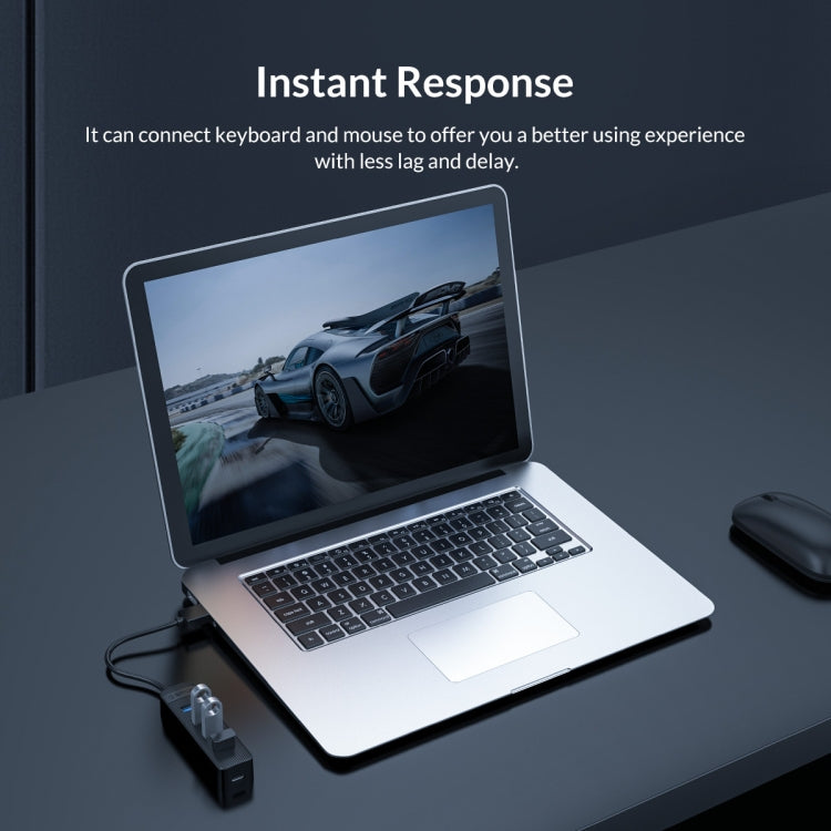 ORICO TWU3-7A-BK 7-Port USB 3.0 HUB - USB 3.0 HUB by ORICO | Online Shopping South Africa | PMC TechLife | Buy Now Pay Later Mobicred