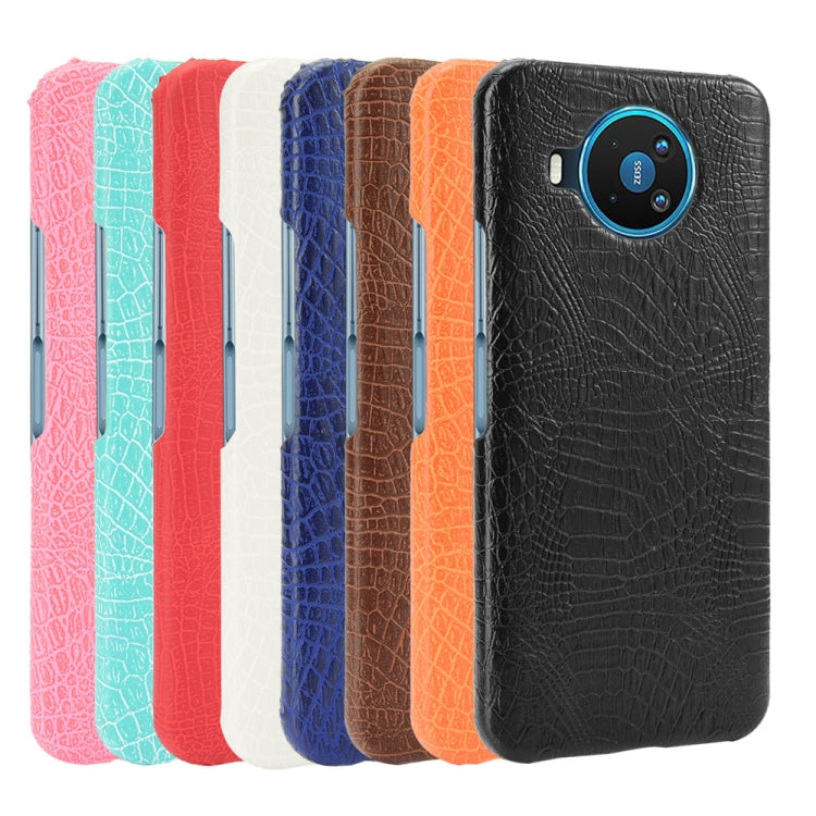 For Nokia 8.3 Shockproof Crocodile Texture PC + PU Case(Black) - free shipping - PMC TechLife - Order now!