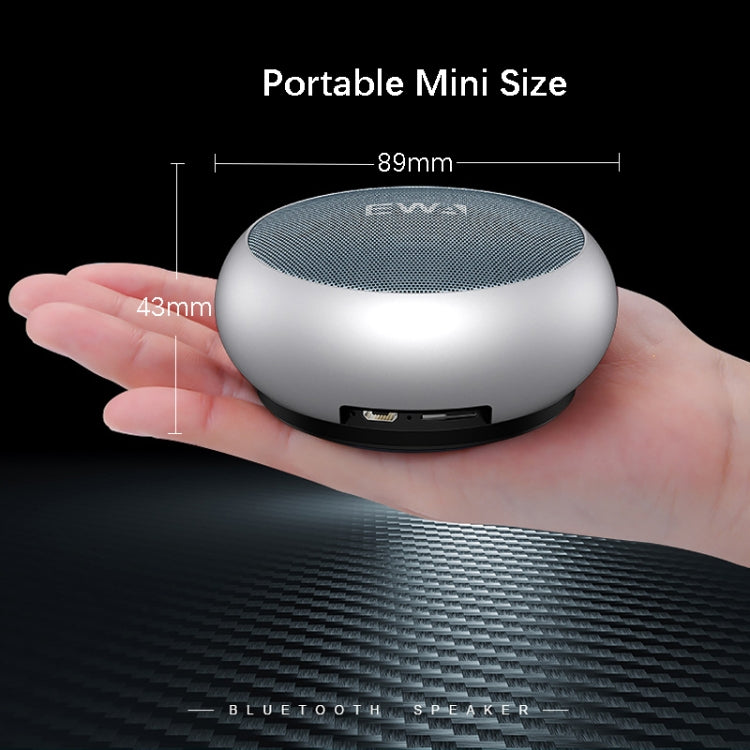 EWA A110 IPX5 Waterproof Portable Mini Metal Wireless Bluetooth Speaker Supports 3.5mm Audio & 32GB TF Card & Calls(Gold) - free shipping - PMC TechLife - Order now!