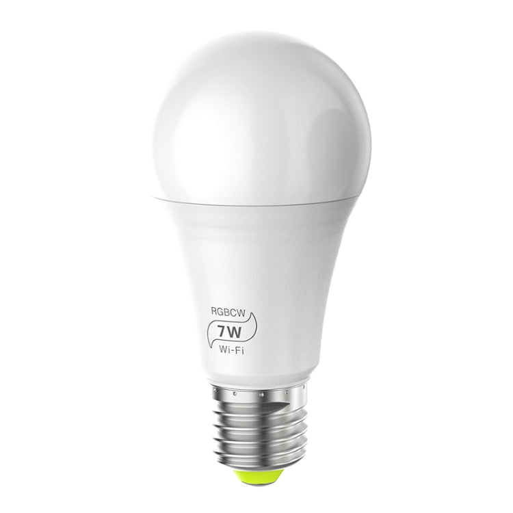 7W  E27 RGBCW WIFI LED smart bulb wireless smart home automation light(RGBCW+Warm White+White) - Smart Light Bulbs by PMC TechLife | Online Shopping South Africa | PMC TechLife