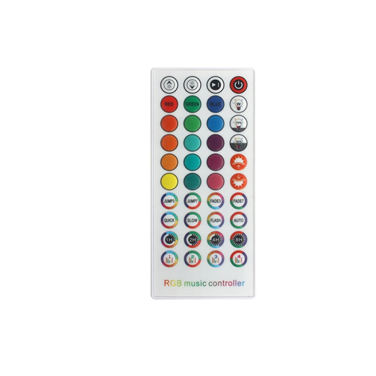 WiFi Smart 4 Pin RGB LED Strip Light Controller APP Remote Voice Control Works with Alexa Echo, 5-24V, type:WiFi 40-keys Controller - RGB Controller by PMC TechLife | Online Shopping South Africa | PMC TechLife