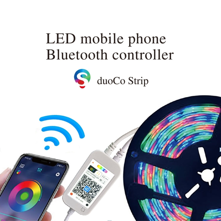 WiFi Smart 4 Pin RGB LED Strip Light Controller APP Remote Voice Control Works with Alexa Echo, 5-24V, type:WiFi 40-keys Controller - RGB Controller by PMC TechLife | Online Shopping South Africa | PMC TechLife