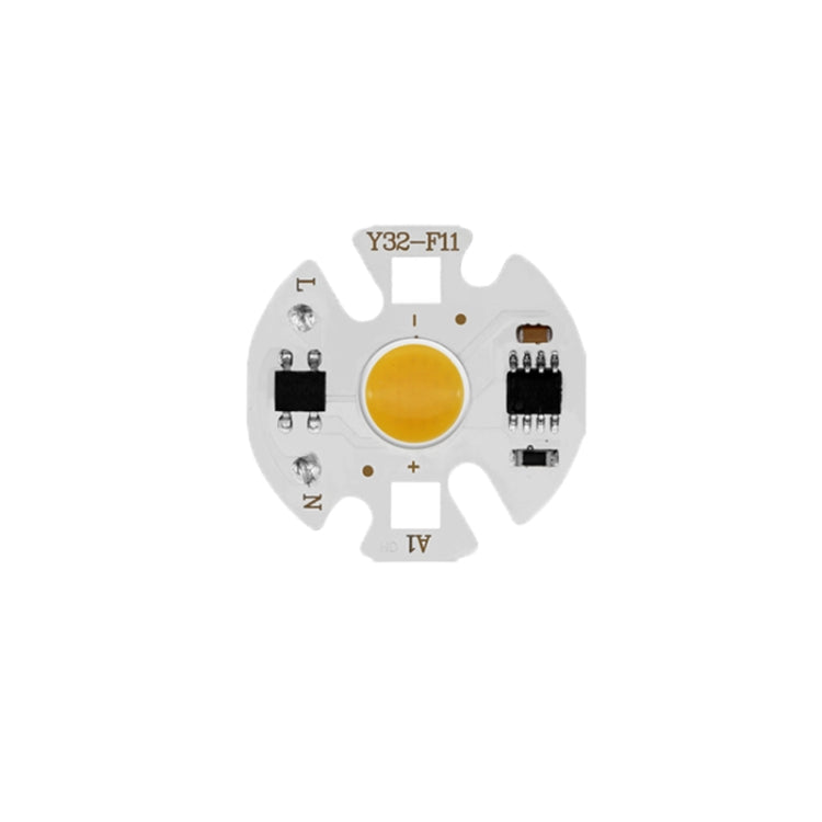 10 PCS COB LED Light Chip AC 220V LED Bulb Light Intelligent IC Driver Bulb Light DIY Spotlight Downlight Chip Outdoor Flood Light(5W���warm white���) - free shipping - PMC TechLife - Order now!