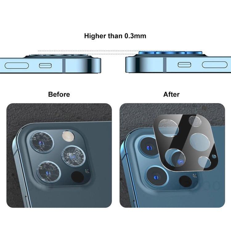 For iPhone 12 Pro Max ENKAY Hat-Prince 9H Rear Camera Lens Tempered Glass Film Full Coverage Protector - iPhone 12 Pro Max Tempered Glass by ENKAY | Online Shopping South Africa | PMC TechLife | Buy Now Pay Later Mobicred