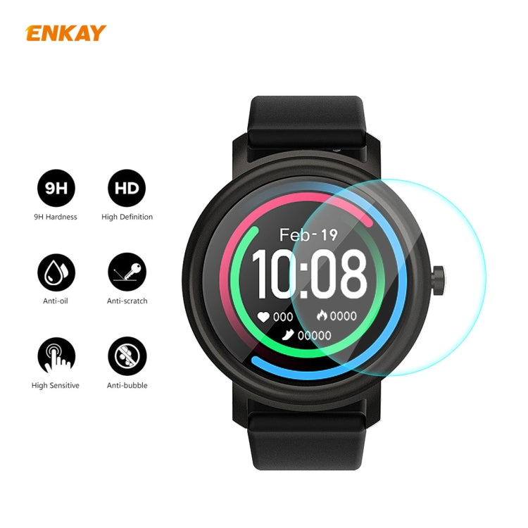 10 PCS For Xiaomi Mibro Air ENKAY Hat-Prince 0.2mm 9H 2.15D Curved Edge Tempered Glass Film - free shipping - PMC TechLife - Order now!