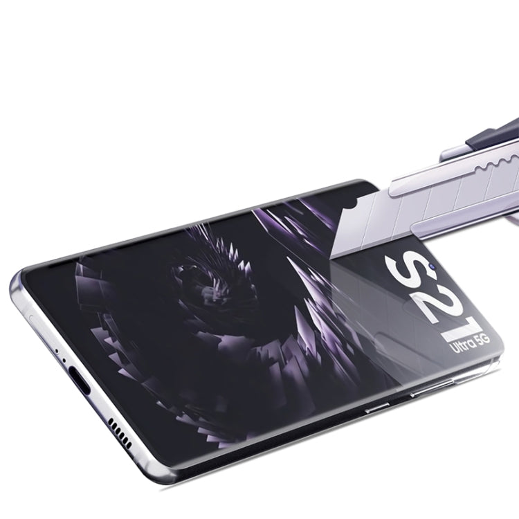For Samsung Galaxy S21 Ultra/ S30 Ultra mocolo 0.33mm 9H 3D Curved Full Screen Tempered Glass Film, Fingerprint Unlock Support - free shipping - PMC TechLife - Order now!
