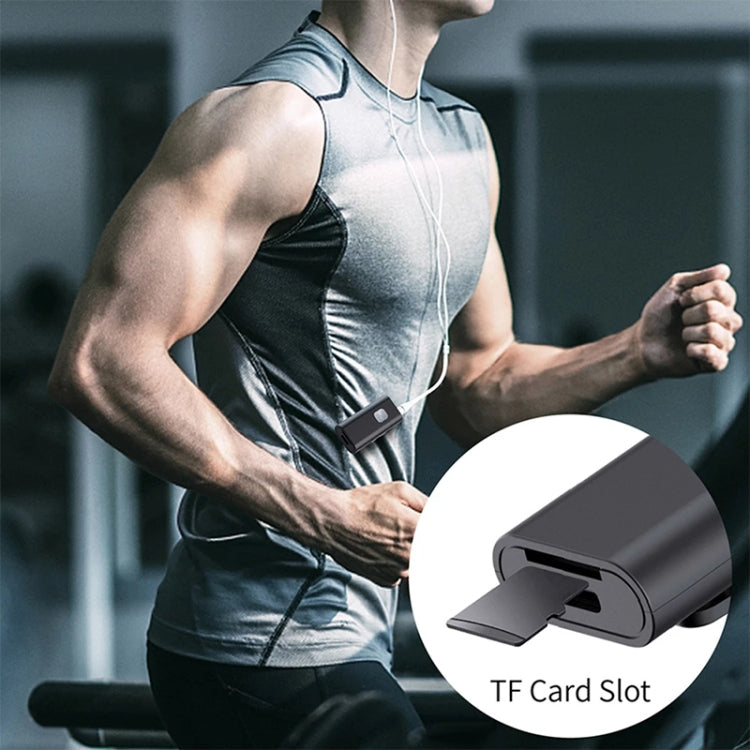 SR11 Lavalier Bluetooth 5.0 Audio Receiver Bluetooth Adapter Support TF Card - Audio Receiver Transmitter by PMC TechLife | Online Shopping South Africa | PMC TechLife