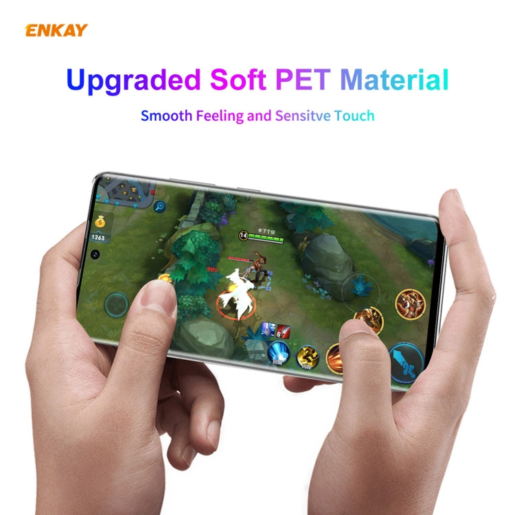 5 PCS For Samsung Galaxy S21 Ultra 5G ENKAY Hat-Prince 3D Full Screen PET Curved Hot Bending HD Screen Protector Soft Film(Transparent) - free shipping - PMC TechLife - Order now!
